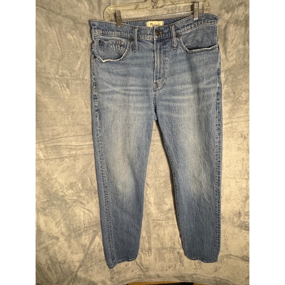 Madewell Relaxed Taper Jeans Medium Wash Denim W34 L32 Blue CKP463616434
